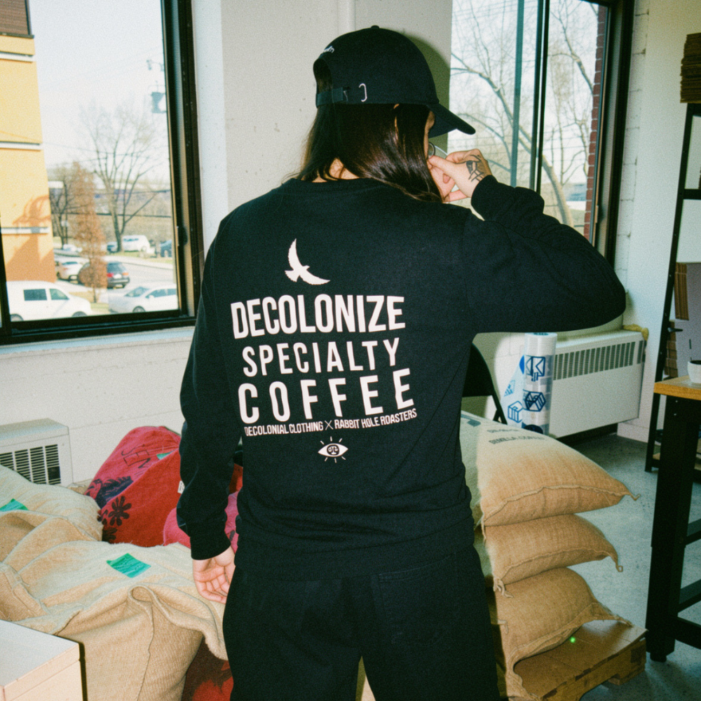 Decolonize Specialty Coffee – T-shirt à manches longues