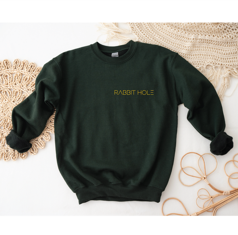 RHR Crewneck Forest Green