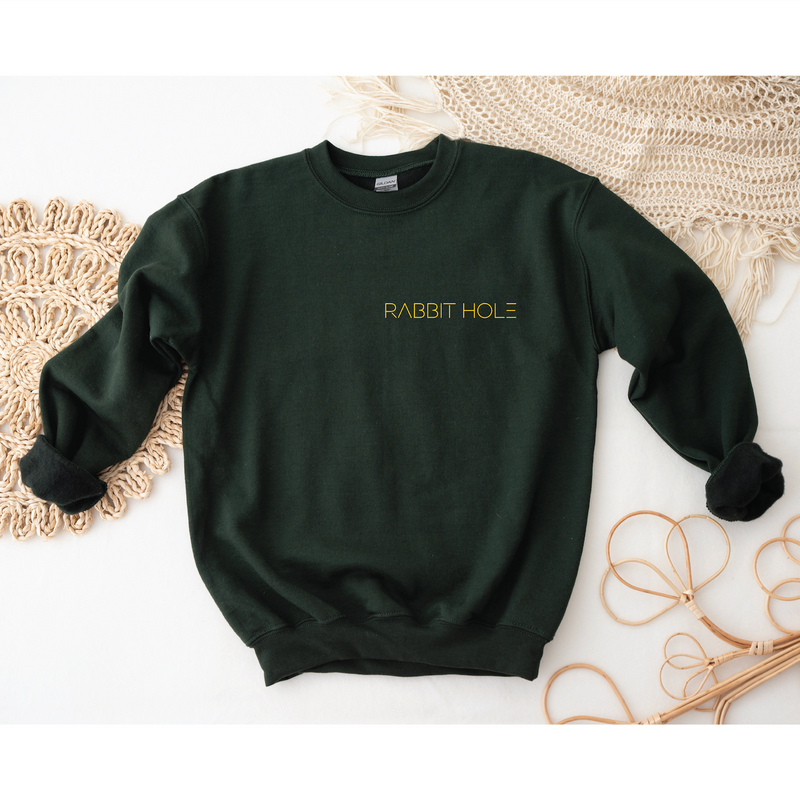 Forest green 2025 crewneck sweatshirt